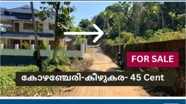HOUSE PLOT FOR SALE AT KOZHENCHERY- 45 CENT