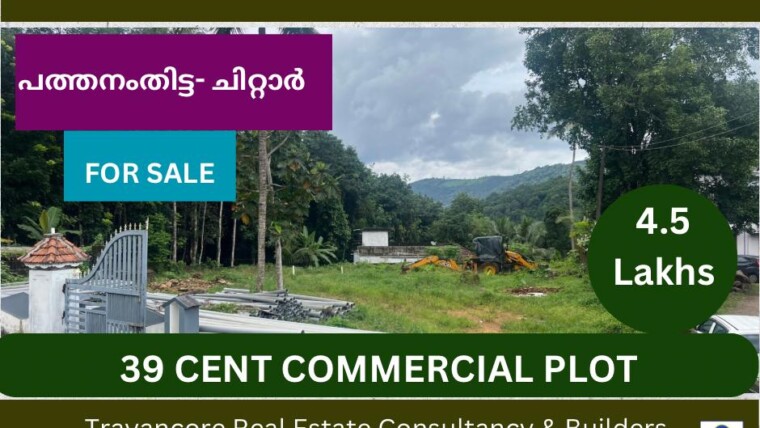 39 CENT PLOT FOR SALE AT CHITTAR TOWN