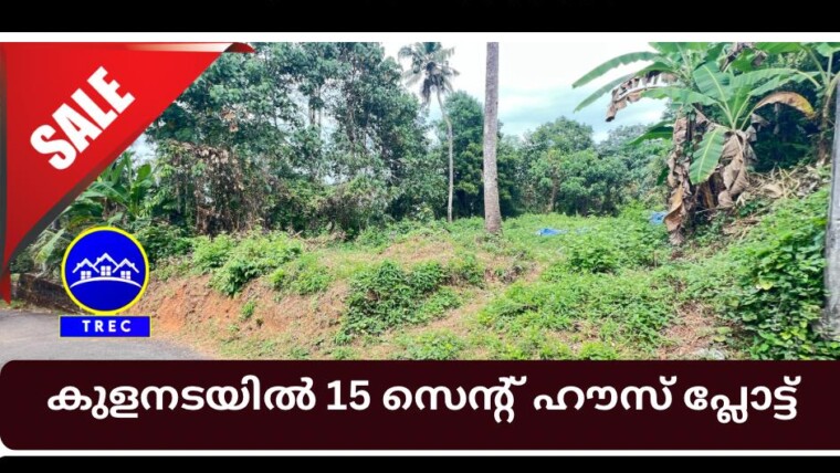 15 Cent Residential House Plot for Sale in Kulanada